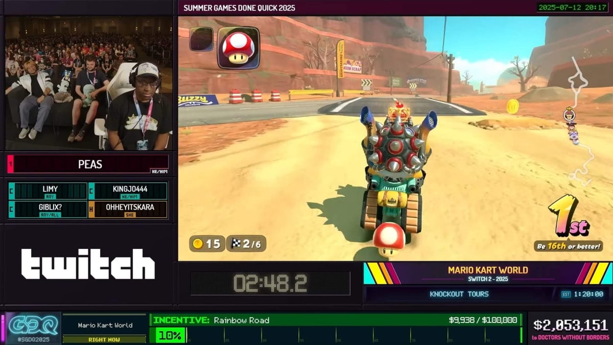 Summer Games Done Quick 2025 Raises...